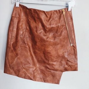 Pleather skirt